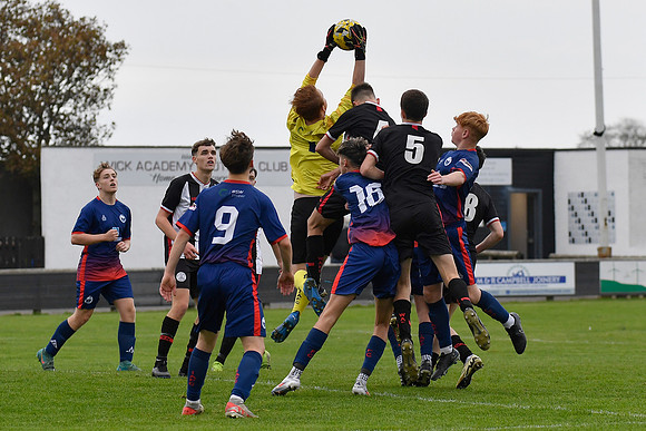 Wick Academy U18s 6 v Inverness Athletic U18s 0 - Harmsworth Par