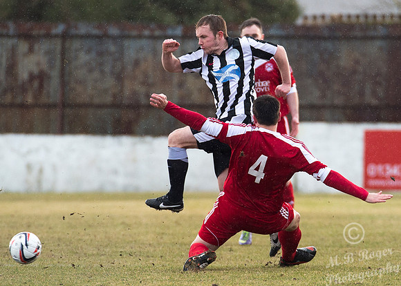 Lossiemouth 0 v Wick Academy 2 SHFL 21/02/2014 Grant Park