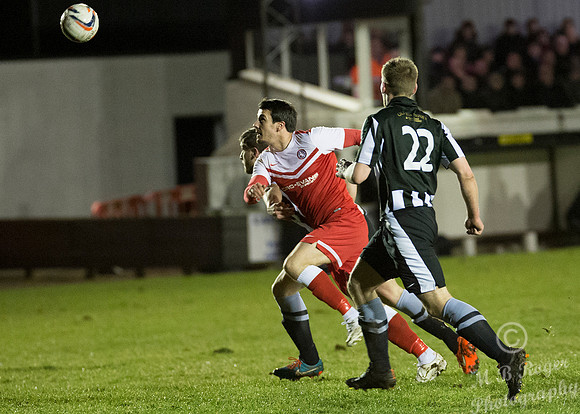 Wick Academy 0 v Brora Rangers 1 SHFL 11/03/2015 Harmsworth Park