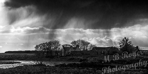 Hail shower over Westerdale