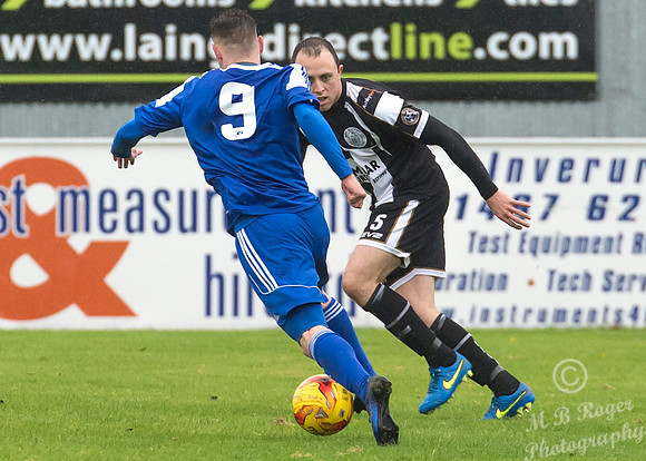 Cove Rangers 6 v Wick Academy 0 SHFL 15/10/2016 Harlaw Park